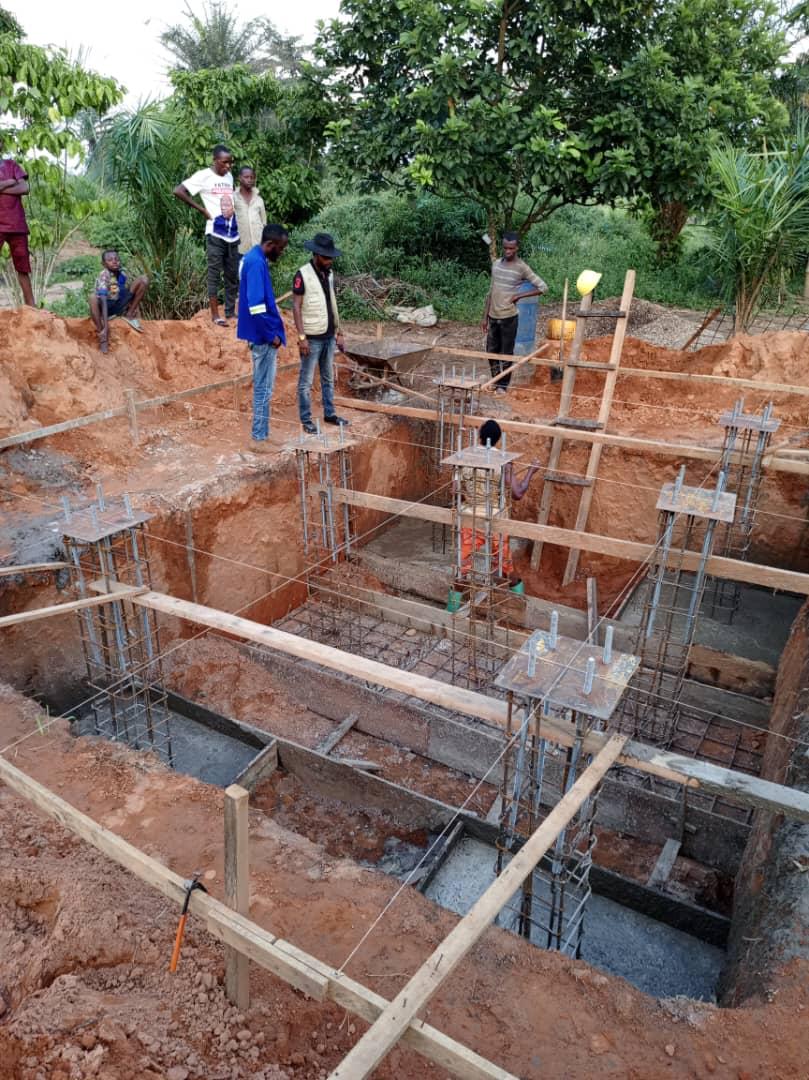 Réalisation d’un ouvrage de distribution d’eau potable à Tshiaba  Territoire de Lupatapata – Province du Kasaï Oriental