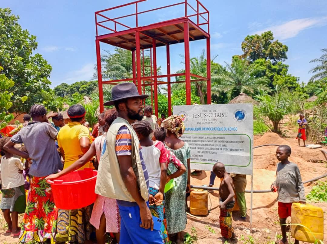 Réalisation d’un ouvrage de distribution d’eau potable à Tshiaba  Territoire de Lupatapata – Province du Kasaï Oriental