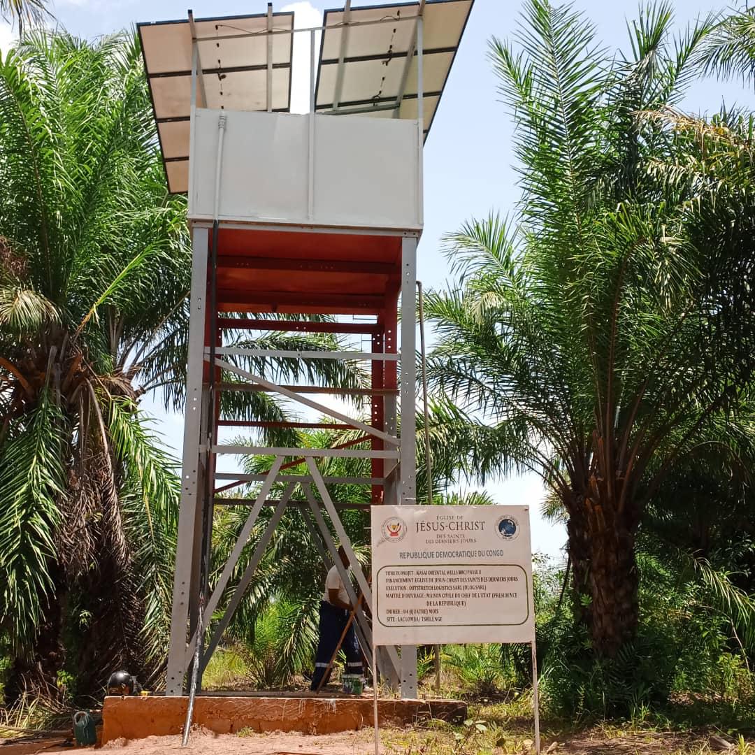 Réalisation d’un ouvrage de distribution d’eau potable à Tshiaba  Territoire de Lupatapata – Province du Kasaï Oriental