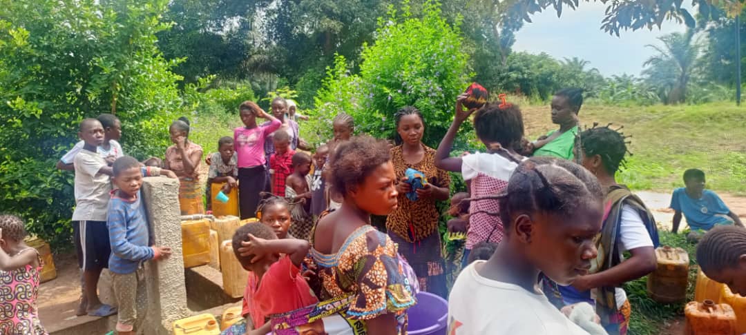 Réalisation d’un ouvrage de distribution d’eau potable à Lac Lomba  Territoire de Tshilenge