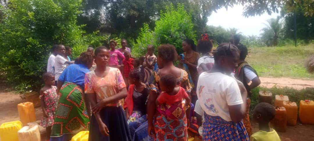 Réalisation d’un ouvrage de distribution d’eau potable à Lac Lomba  Territoire de Tshilenge