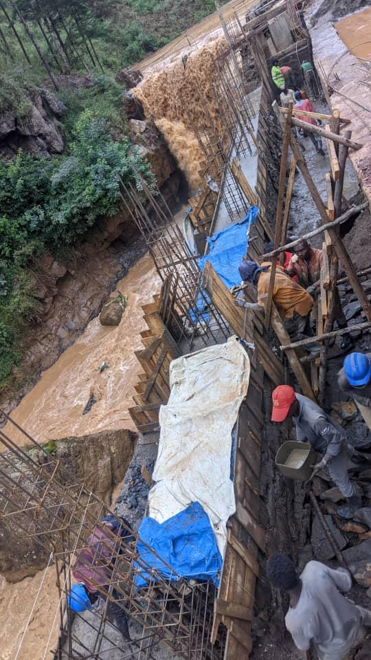 Réalisation d’un pont hydroélectrique à Luwindja  Province du Sud-Kivu