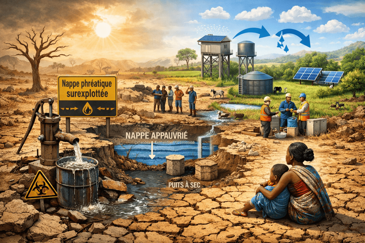 Les dangers des forages d’eau non maîtrisés et l’urgence d’une stratégie globale contre la sécheresse