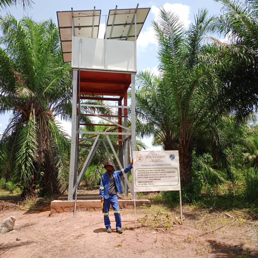 Réalisation d’un ouvrage de distribution d’eau potable à Tshiaba  Territoire de Lupatapata – Province du Kasaï Oriental