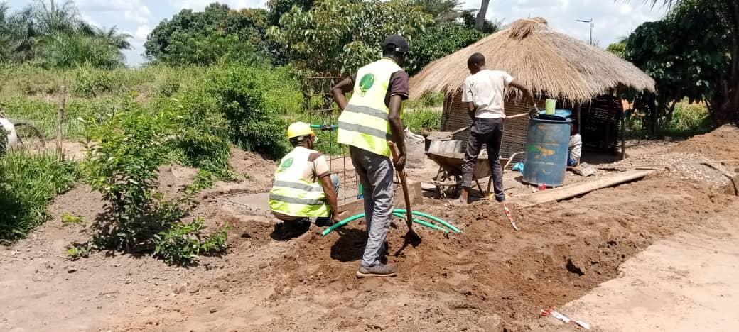 Réalisation d’un ouvrage de distribution d’eau potable à Tshiaba  Territoire de Lupatapata – Province du Kasaï Oriental